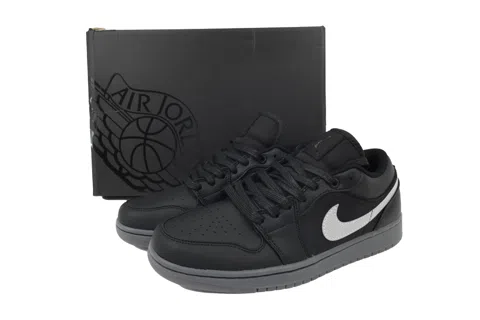 Air Jordan 1 Low Black White Dark Gum – photo 6