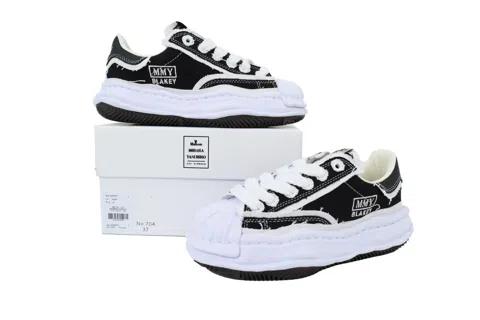 Maison Mihara Yasuhiro Sneakers Black Canvas – photo 7