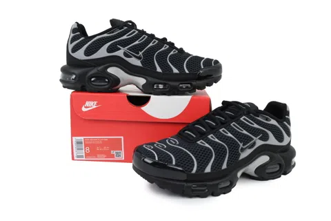 Nike Air Max Plus Black Metallic Silver – photo 7