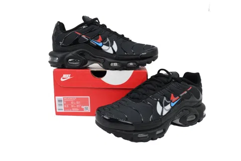Nike Air Max Plus Multi Swoosh - Black Bright Crimson – photo 6