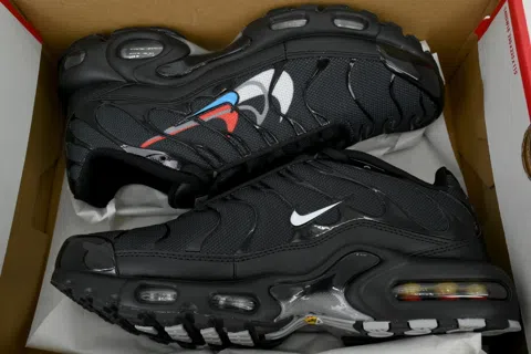 Nike Air Max Plus Multi Swoosh - Black Bright Crimson – photo 8