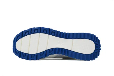 Louis Vuitton Running Shoes White/Blue Check – photo 4