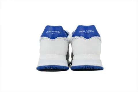 Louis Vuitton Running Shoes White/Blue Check – photo 3