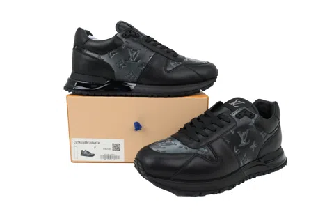 Louis Vuitton Running Shoes Black Iridescent – photo 7