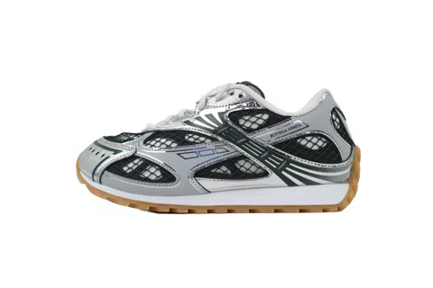 Bottega Veneta Orbit Dark Green/Silver