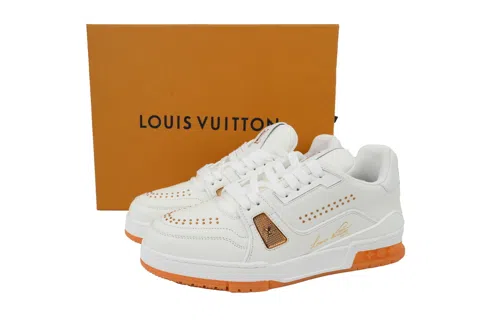 Louis Vuitton Trainer White/Orange – photo 6