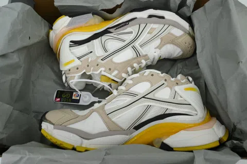 Balenciaga Runner White Yellow – photo 8