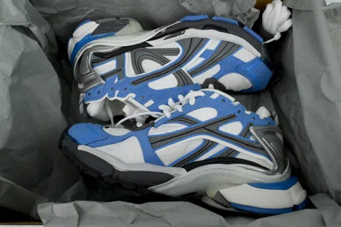 Balenciaga Runner Worn-Out - Blue Grey – photo 8