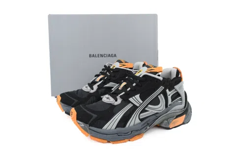 Balenciaga Runner Black Fluo Orange – photo 7