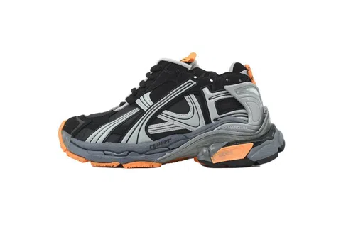 Black Fluo Orange