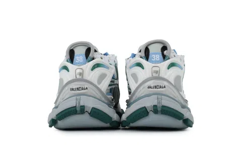 Balenciaga Runner White Green Blue – photo 3