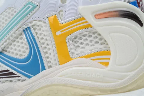 Balenciaga Runner White Blue Yellow – photo 5
