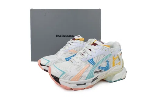 Balenciaga Runner White Blue Yellow – photo 7