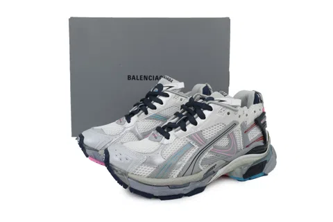 Balenciaga Runner Light Grey/Navy – photo 7