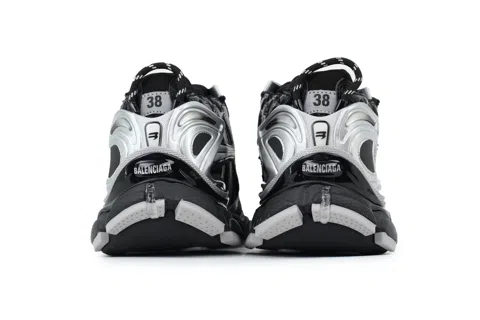 Balenciaga Runner Black Silver – photo 3