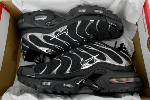Nike Air Max Plus Black Chrome Silver – photo 8