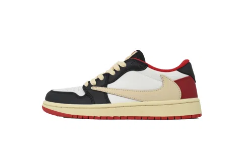 Travis Scott x Air Jordan 1 Low Black/White/Red