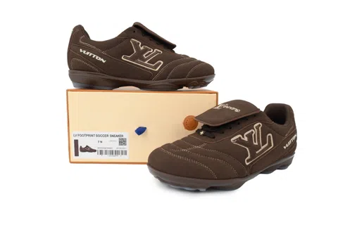 Louis Vuitton Sneakers Brown Suede – photo 6