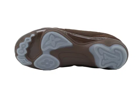 Louis Vuitton Sneakers Brown Suede – photo 4