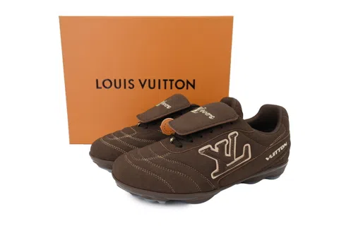 Louis Vuitton Sneakers Brown Suede – photo 7