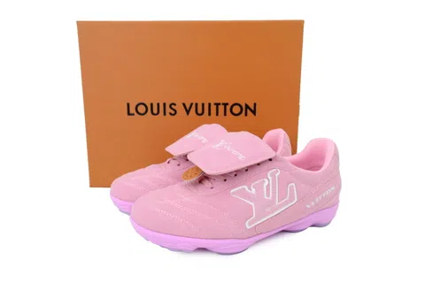 Louis Vuitton Sneakers Pink Suede – photo 6