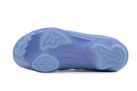 Louis Vuitton Sneakers Blue Suede – photo 4
