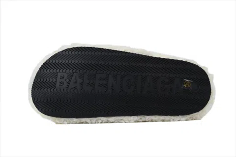 Balenciaga Furry Slide White – photo 4