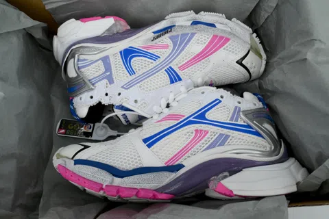 Balenciaga Running Shoes White/Purple/Pink – photo 8