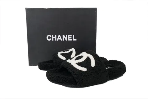 Chanel Slides Black – photo 6