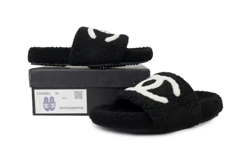 Chanel Slides Black – photo 7