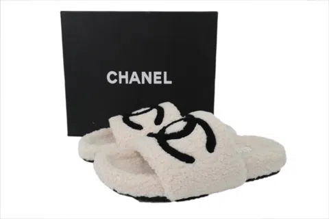 Chanel Slides White – photo 6