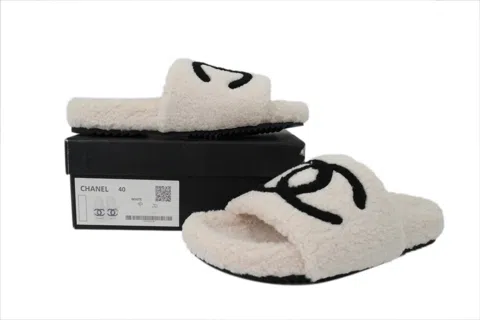 Chanel Slides White – photo 7
