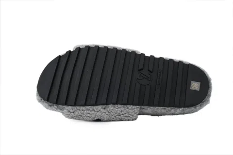 Louis Vuitton Slides Dark Grey – photo 4