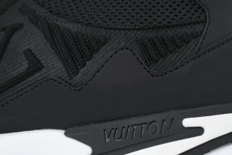 Louis Vuitton Running Shoes Black/White – photo 5