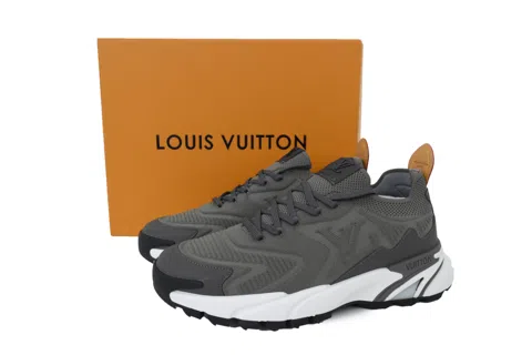 Louis Vuitton Running Shoes Grey/White – photo 6