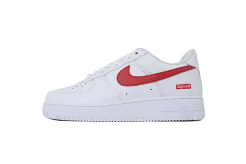 Supreme x Nike Air Force 1 Low Box Logo-Speed Red