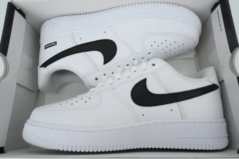 Supreme x Nike Air Force 1 Low Box Logo - White Black – photo 8
