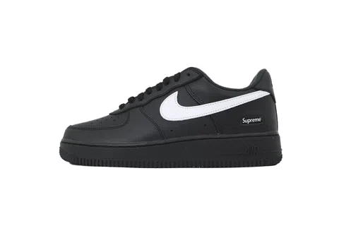 Supreme x Nike Air Force 1 Low Box Logo - Black White