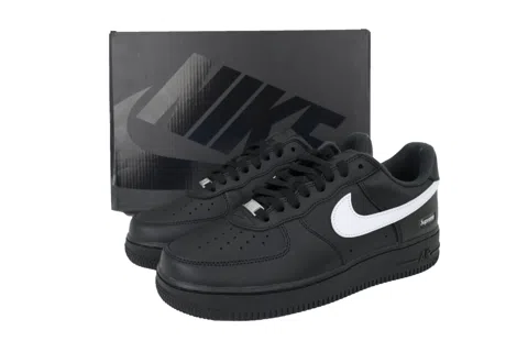 Supreme x Nike Air Force 1 Low Box Logo - Black White – photo 6