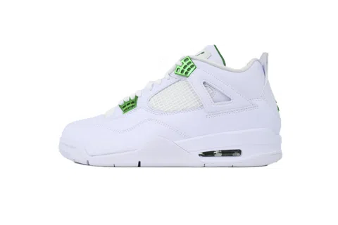 Air Jordan 4 Green Metallic