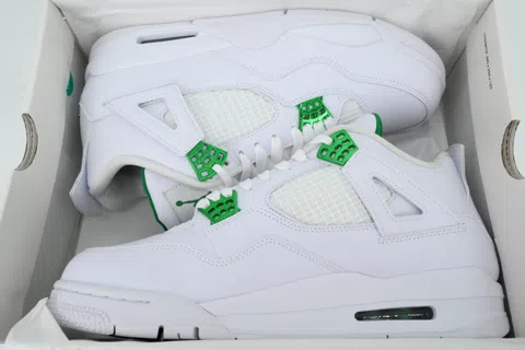 Air Jordan 4 Green Metallic – photo 8