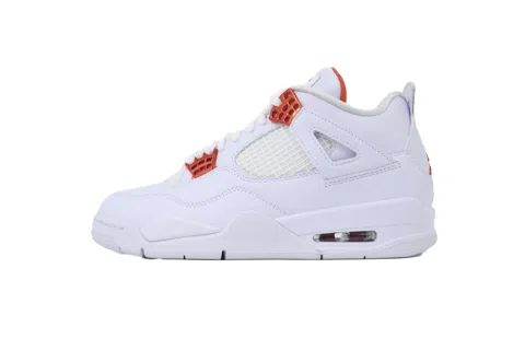 Air Jordan 4 Orange Metallic