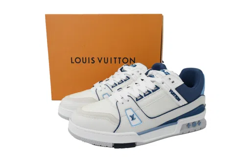Louis Vuitton Trainer White/Blue – photo 6