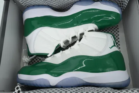 Air Jordan 11 White/Green – photo 8