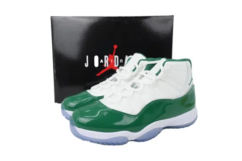 Air Jordan 11 White/Green – photo 6