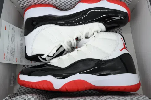 Air Jordan 11 White/Black/Red – photo 8