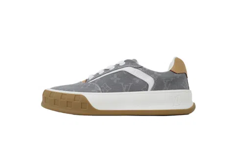 Louis Vuitton Trainer Grey Print