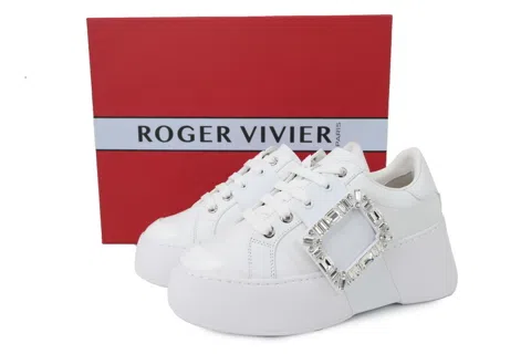 Roger Vivier Sneakers White/Silver – photo 7