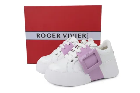 Roger Vivier Sneakers White/Purple – photo 6