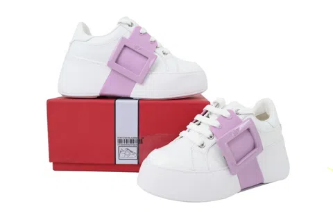 Roger Vivier Sneakers White/Purple – photo 7